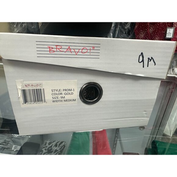 NIB Men's Bravo Prom Party Dress Loafer, Gold LAST ONE 9M - Picture 7 of 7